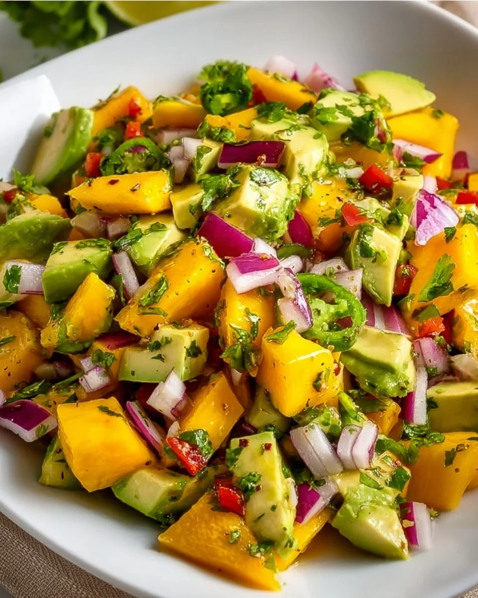 Avocado and Mango Salad