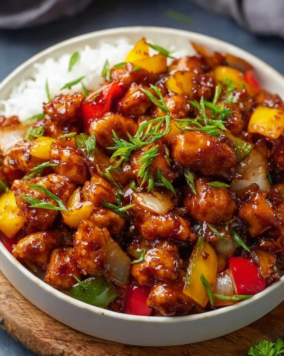 Chinese Style Mango Chicken Stir Fry Recipe