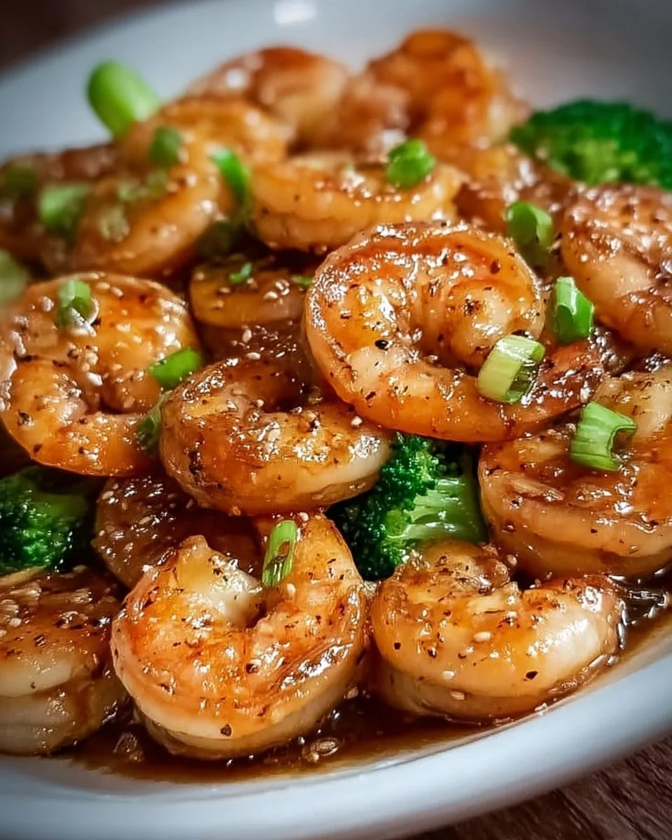 High-Protein Honey Garlic Shrimp