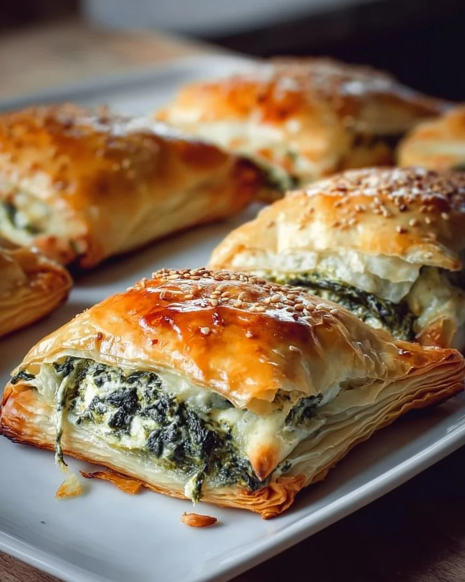 Mediterranean Addictive Spinach Stuffed Pastries