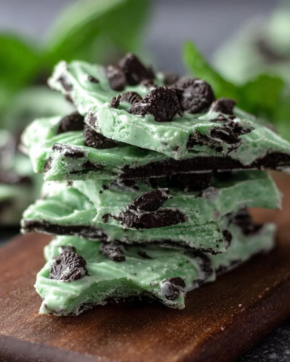 Mint Oreo Bark