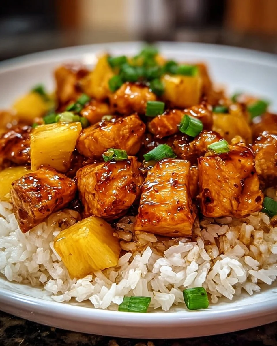 Pineapple Chicken and Rice