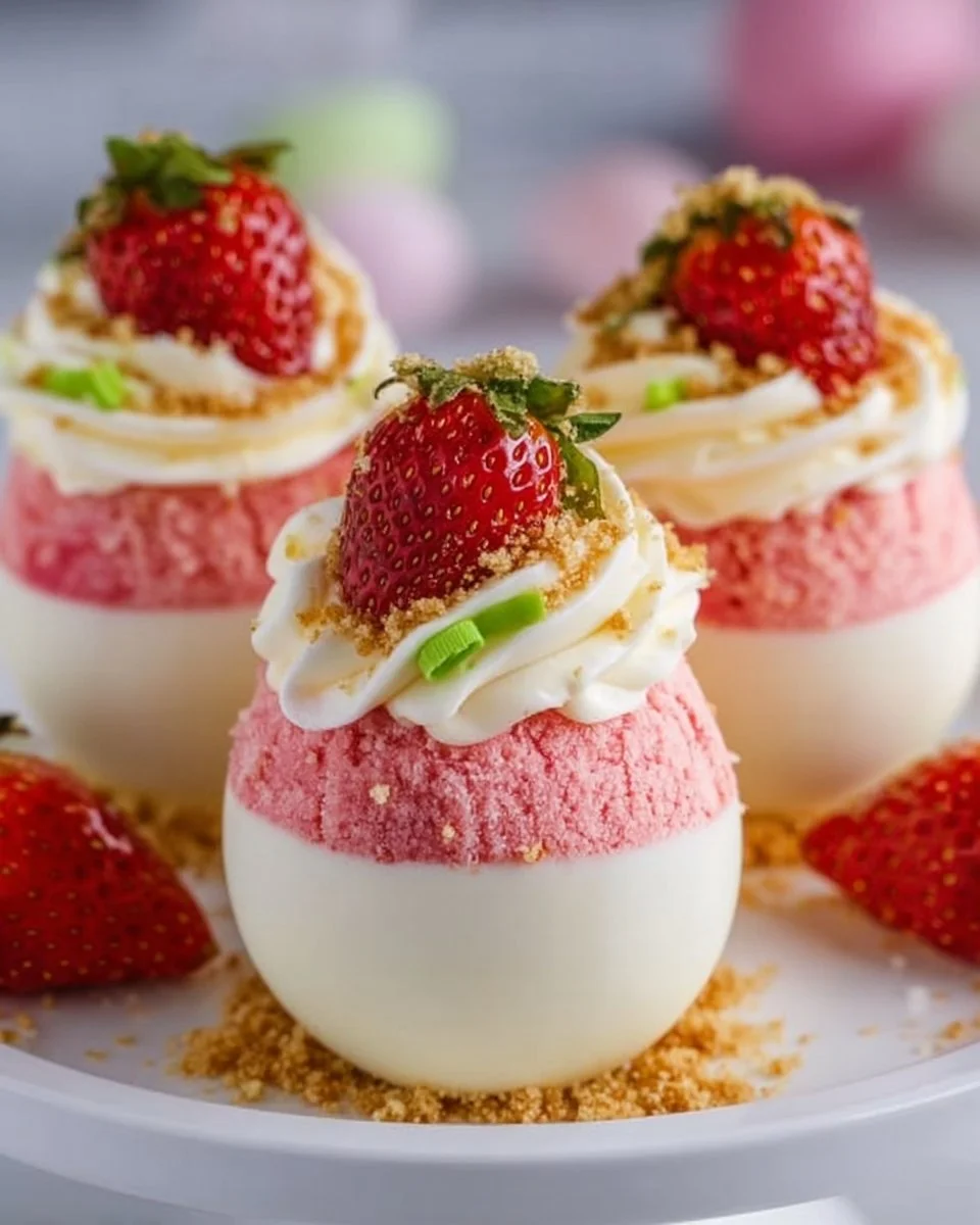 Strawberry Shortcake Easter Egg Bombs