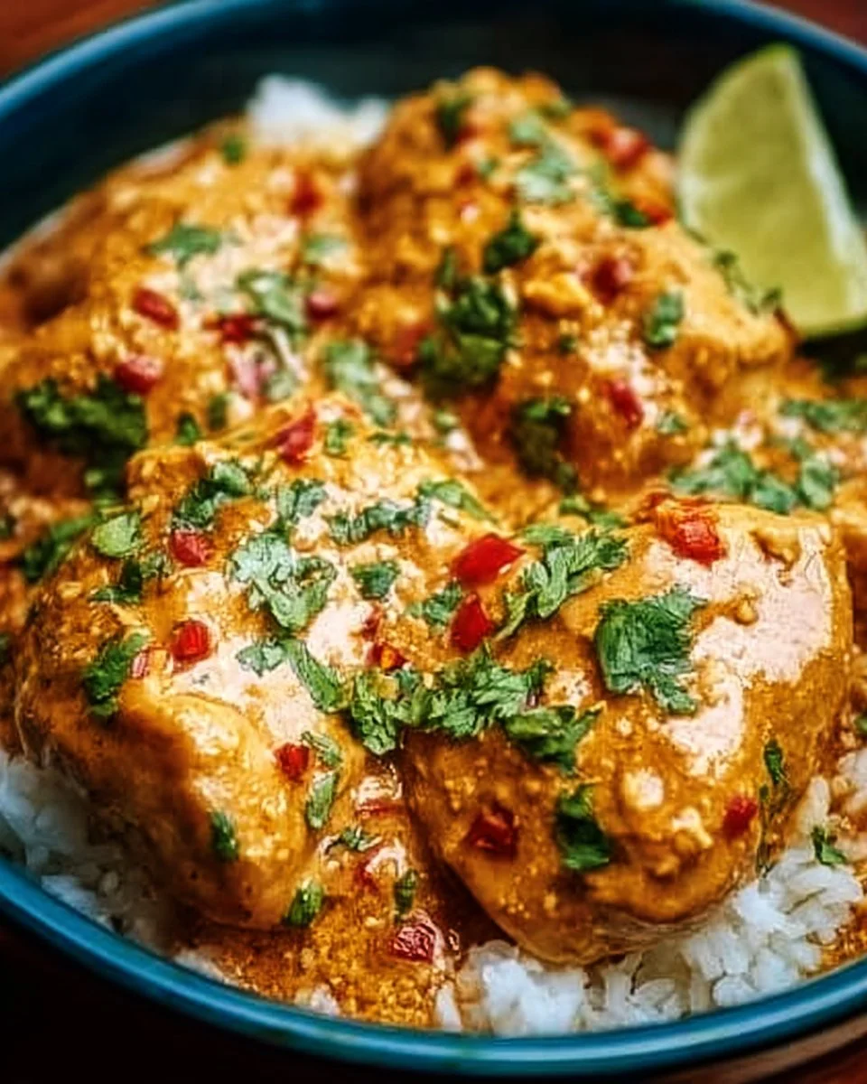 Thai Peanut Chicken: An Amazing Ultimate Crockpot Recipe