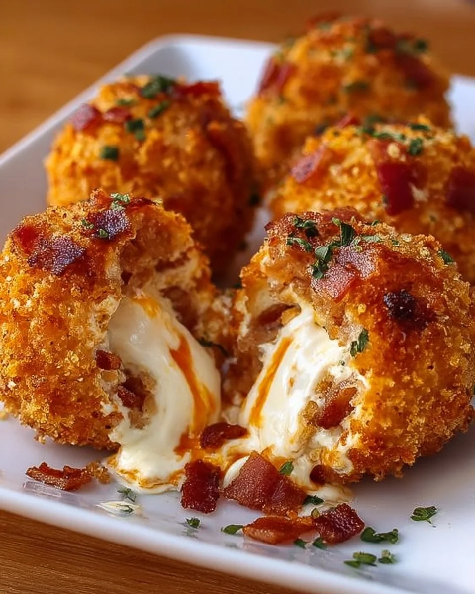 Buffalo Chicken Bacon Mozzarella Bombs for Game Day Bliss