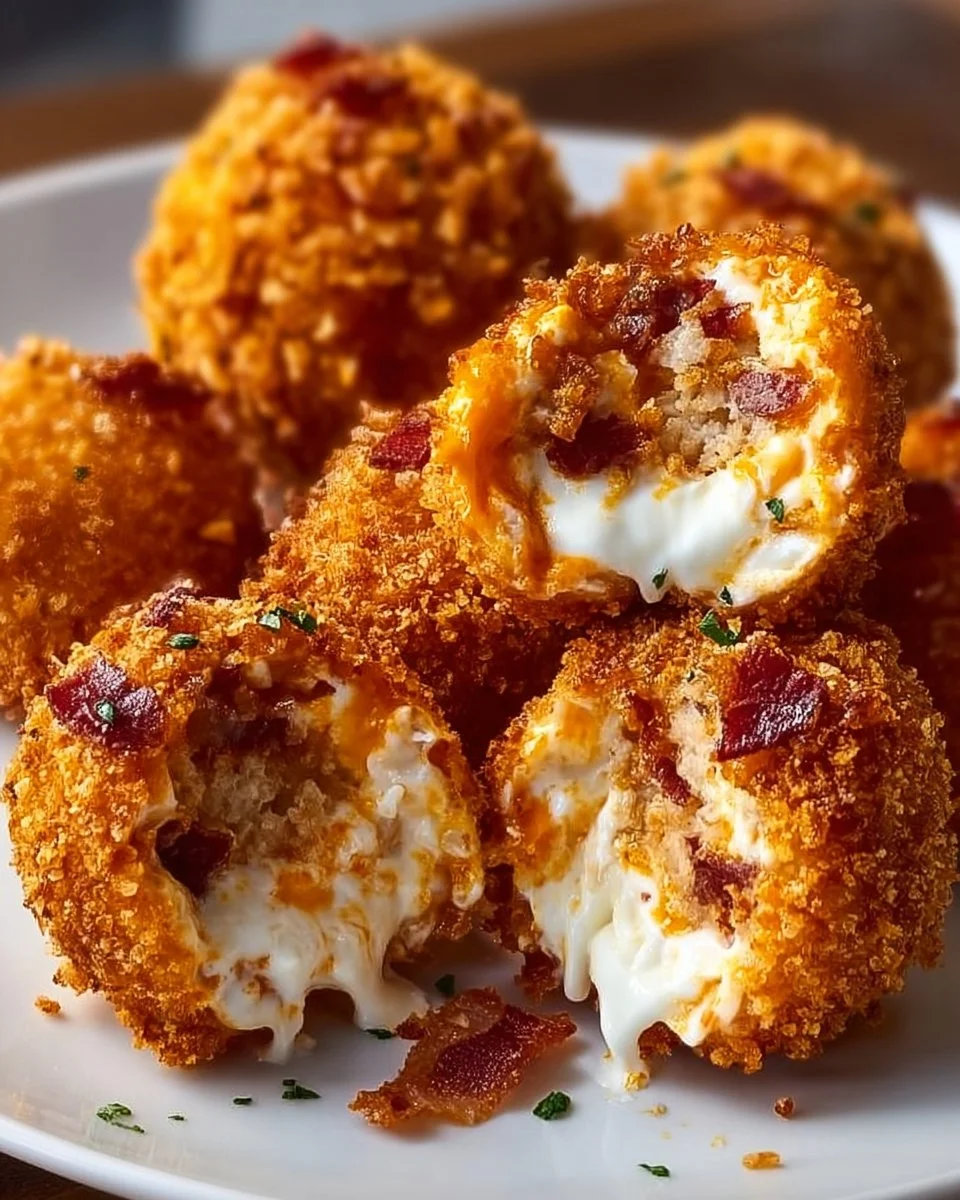 Buffalo Chicken Bacon Mozzarella Bombs for Game Day Bliss