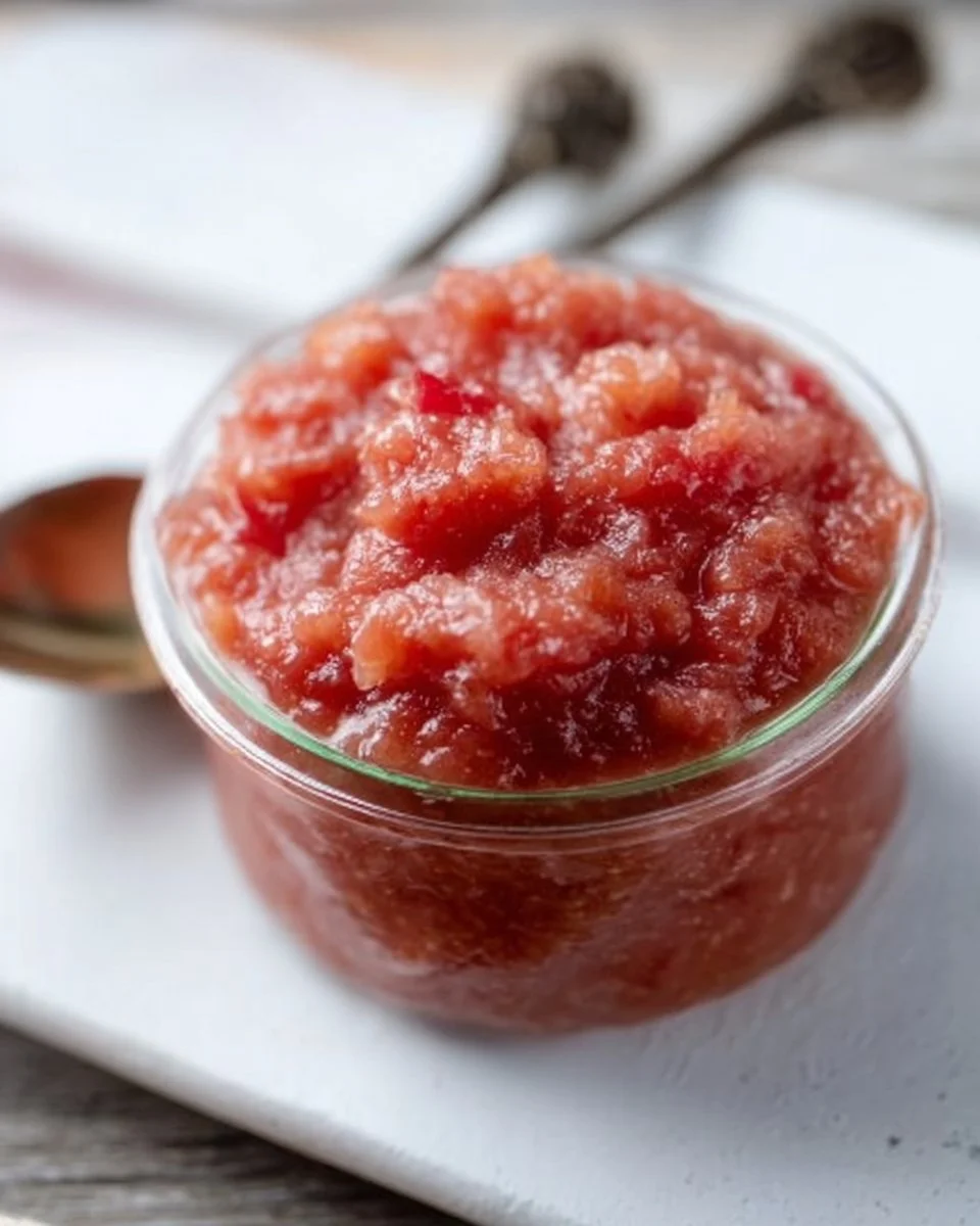 Easy Rhubarb Sauce