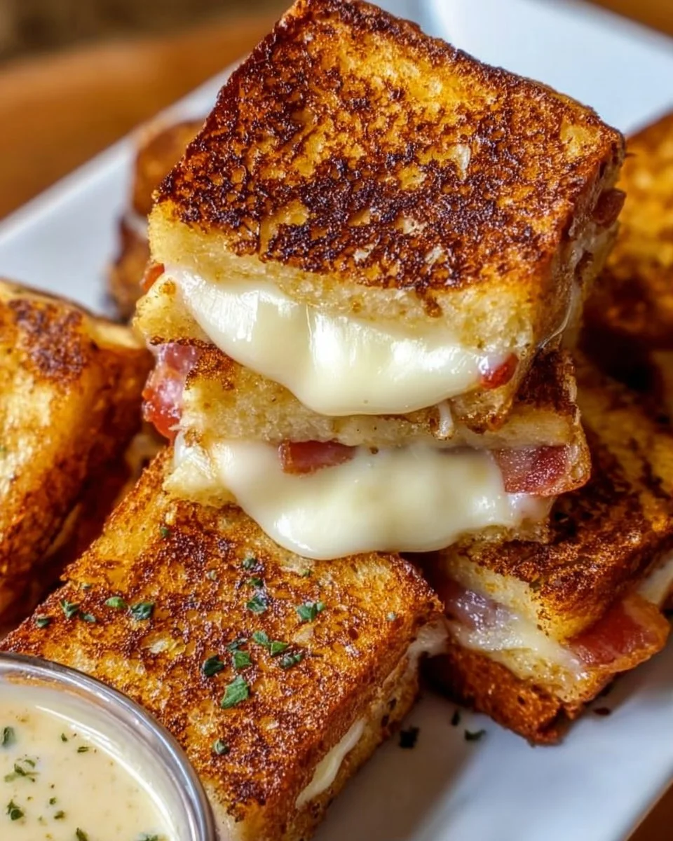 Hawaiian Roll Grilled Cheese