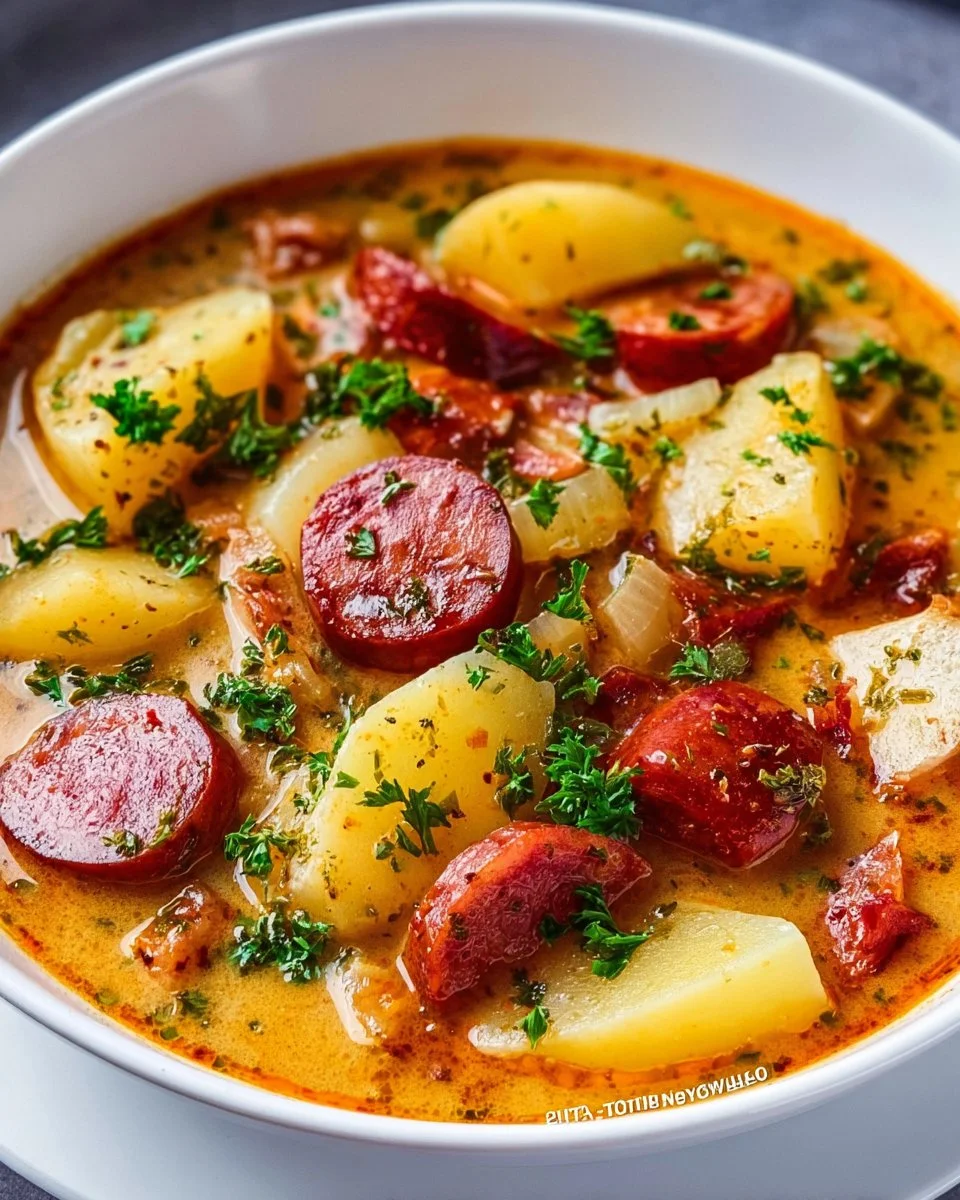 Kielbasa Potato Soup