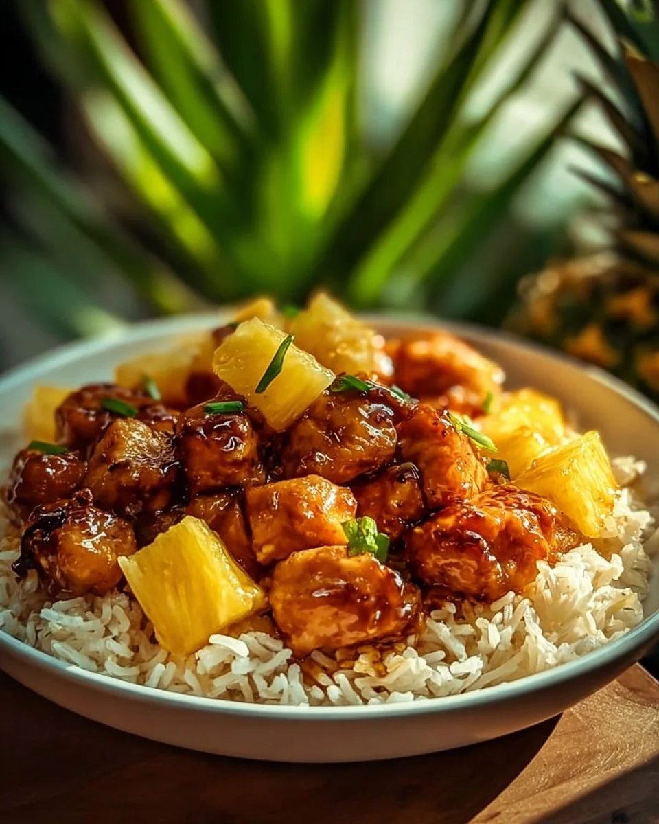 Pineapple Chicken and Rice