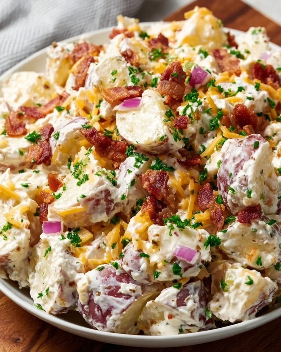 Steakhouse Potato Salad: A Creamy, Flavor-Packed Side Dish