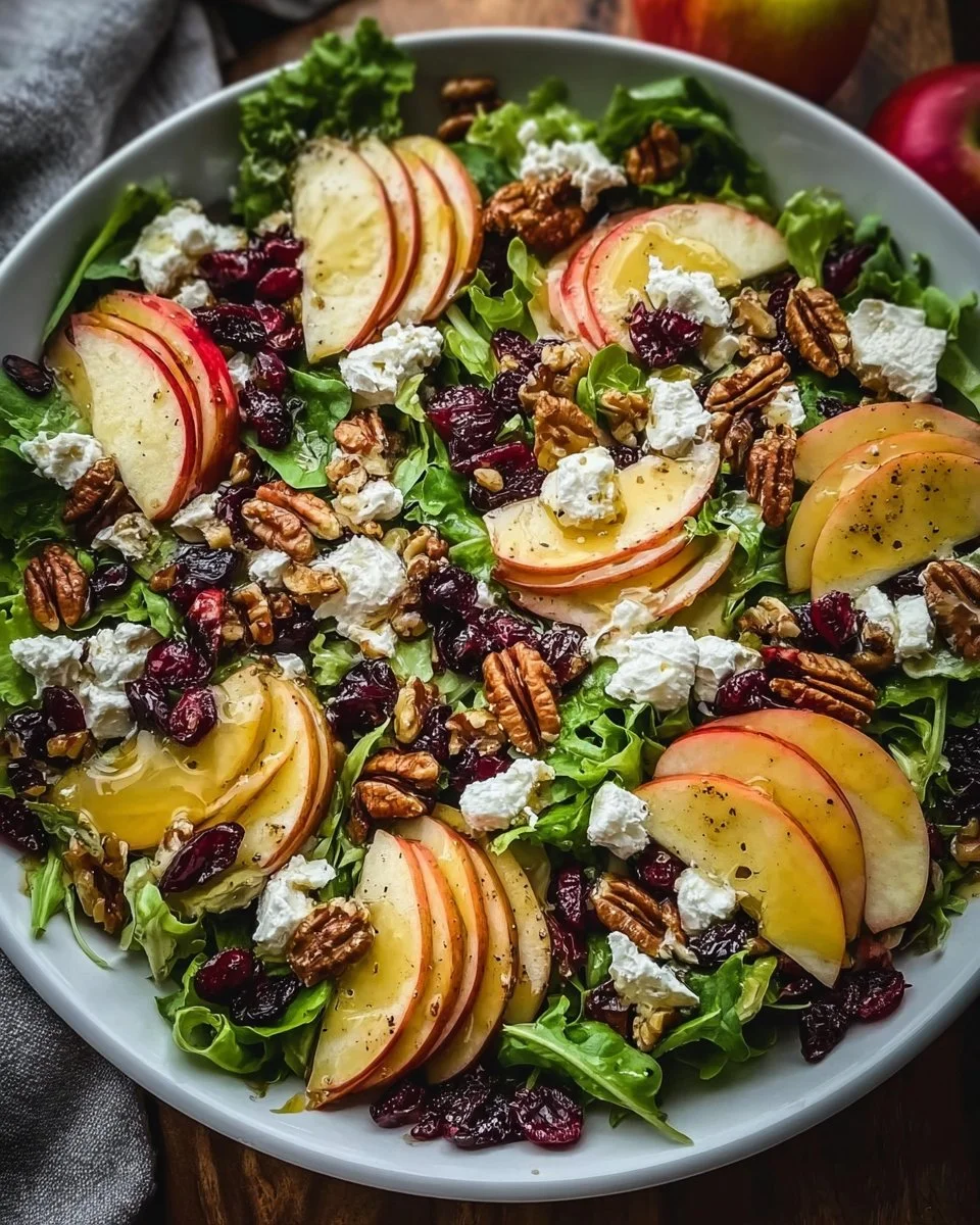 Vibrant Honeycrisp Apple Feta Salad for Cozy Fall Days