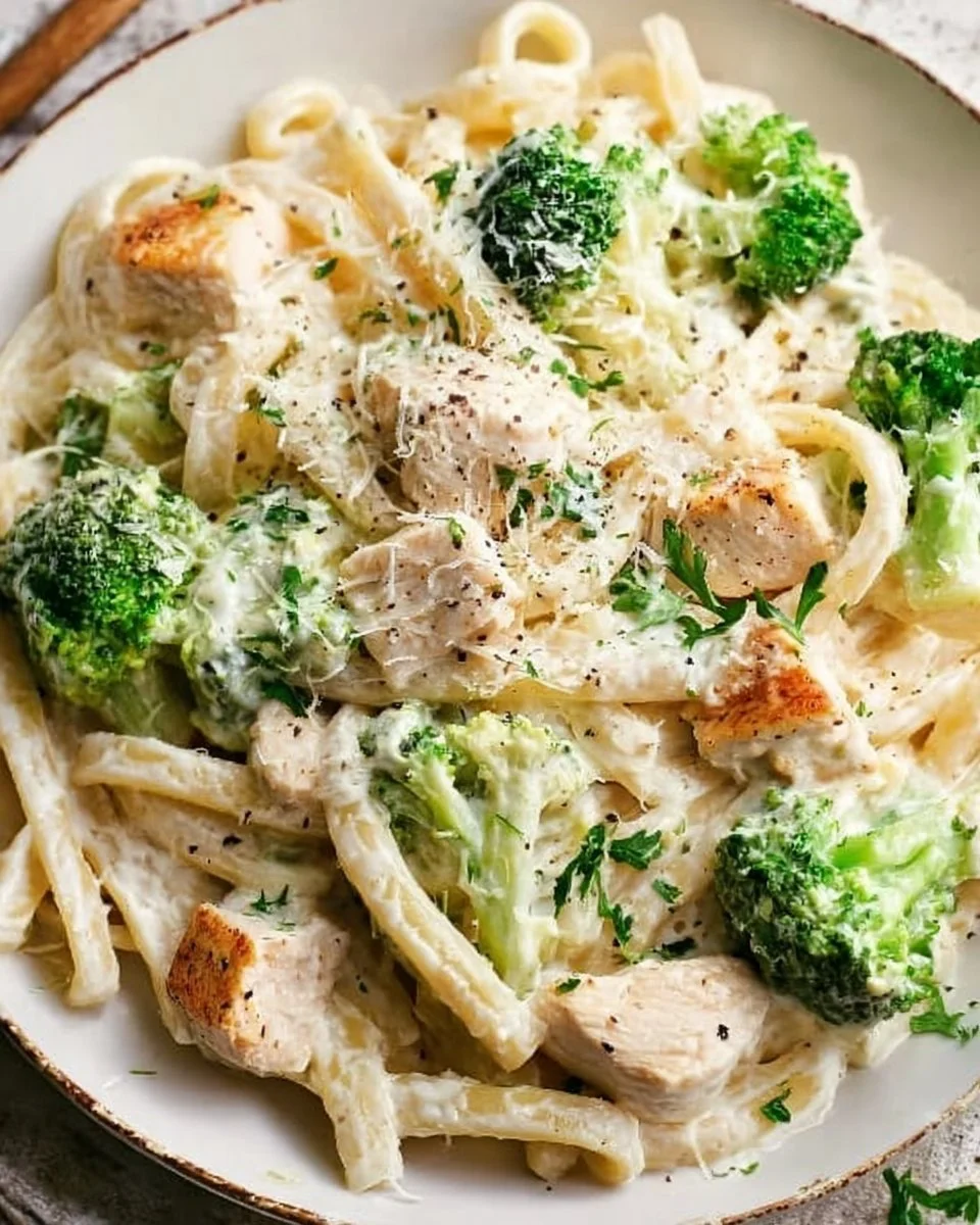 Chicken and Broccoli Alfredo
