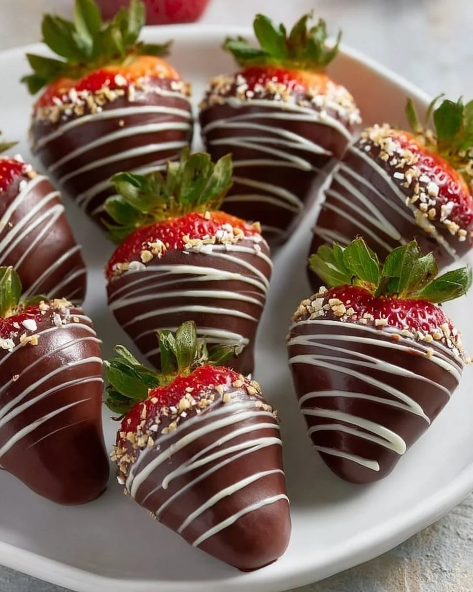 Chocolate Covered Strawberries Recipe (video)