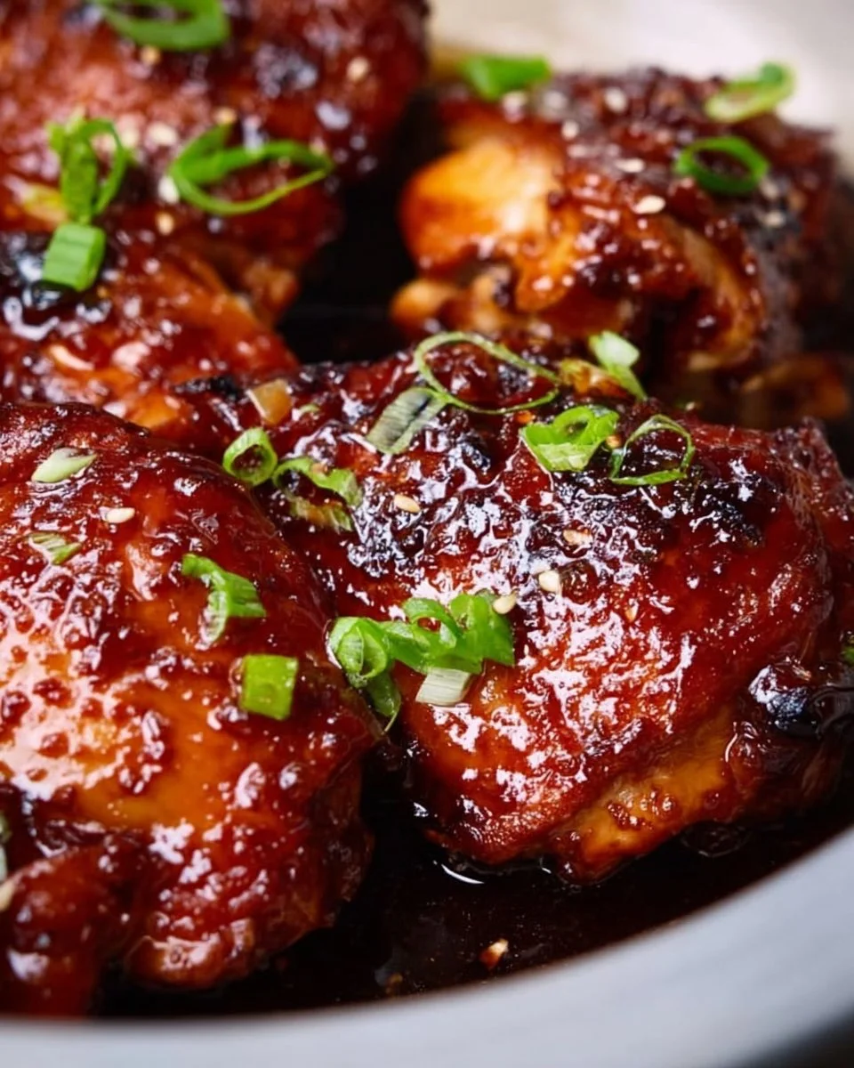 Crock Pot Honey Garlic Chicken