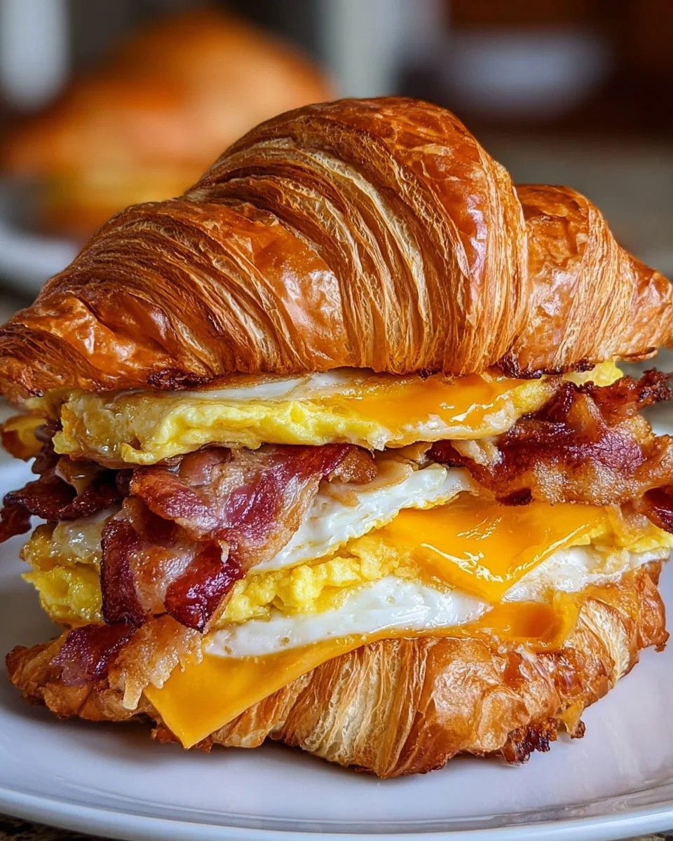 Croissant Breakfast Sandwich