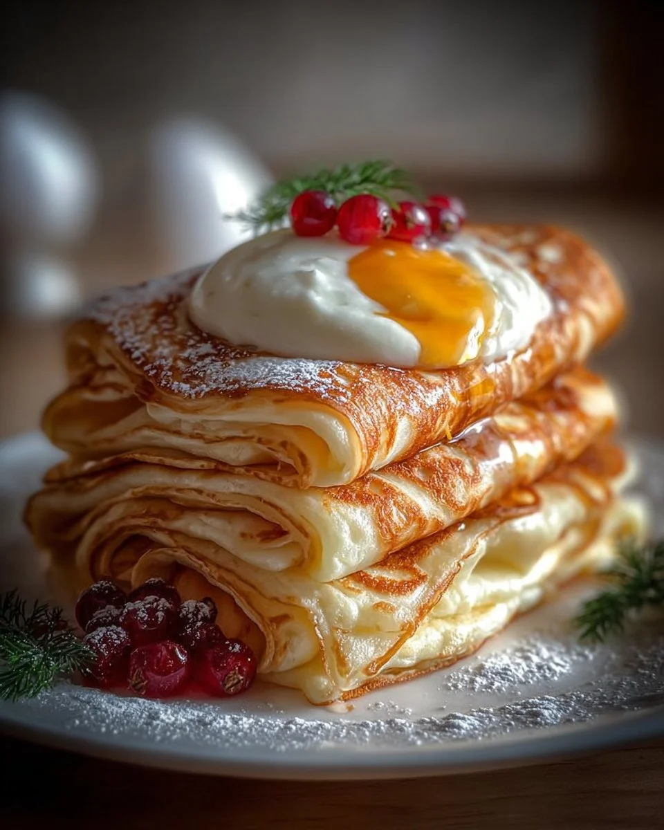 Fluffy Quark Pancakes
