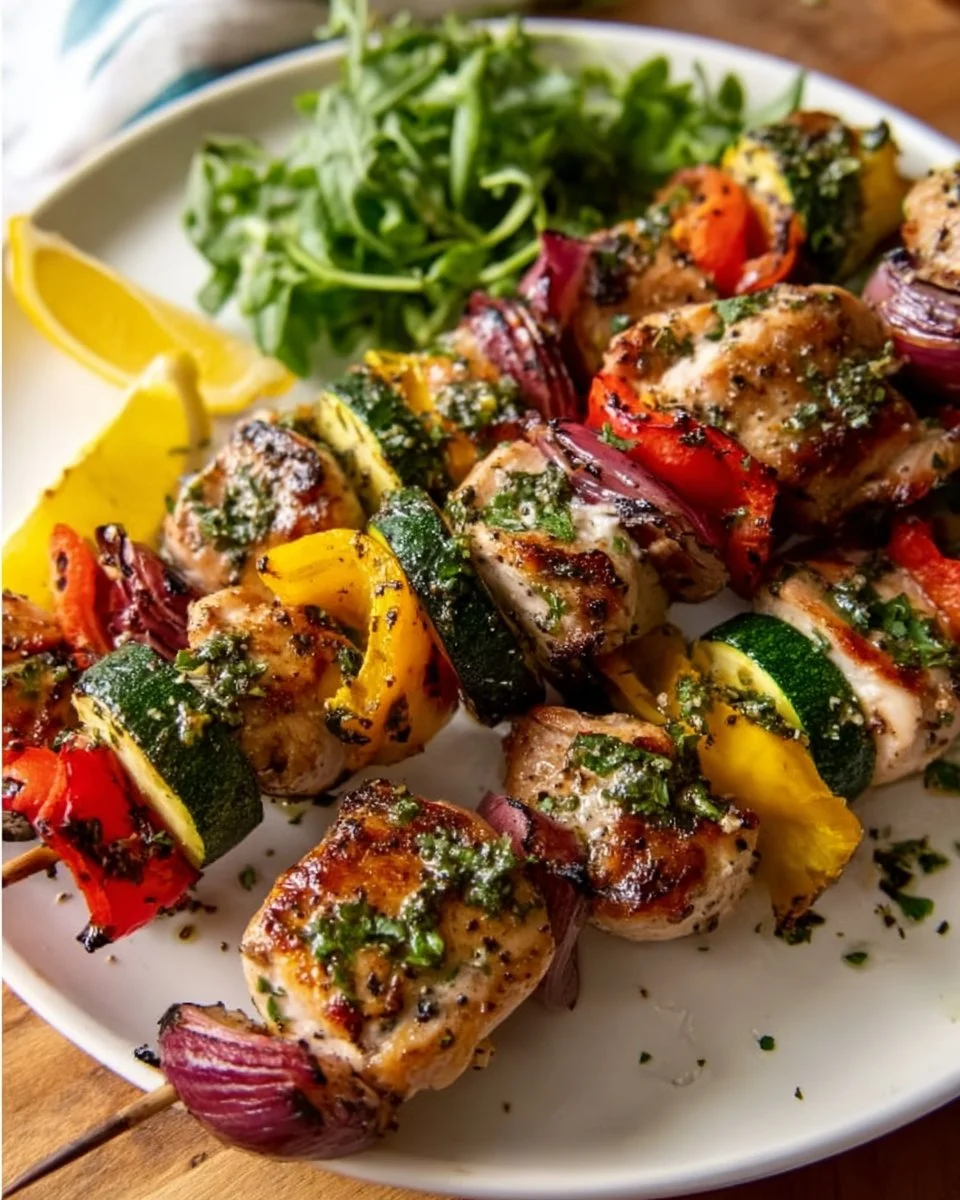 Grilled Chicken Skewers
