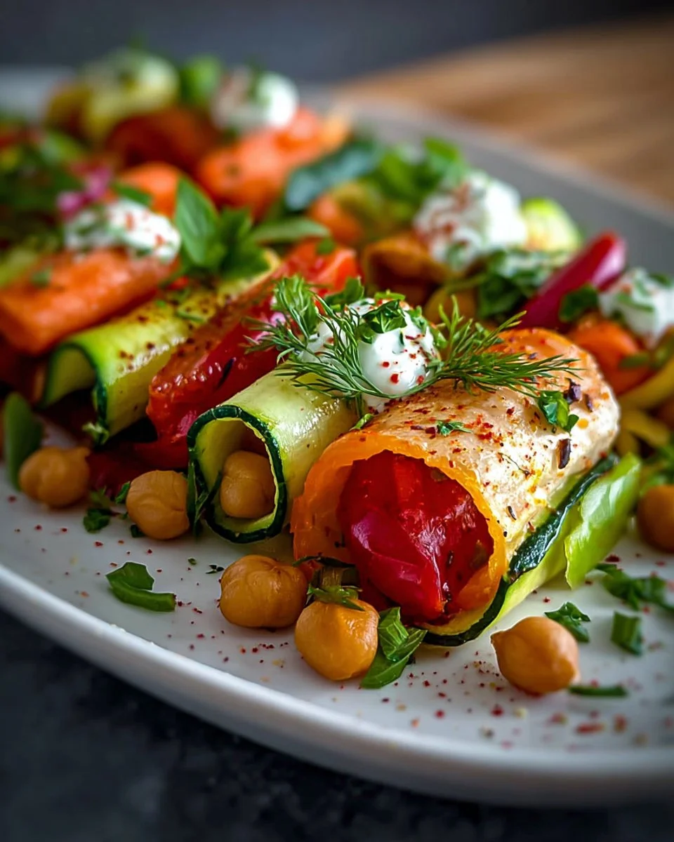 Healthy Roasted Vegetable Appetizer