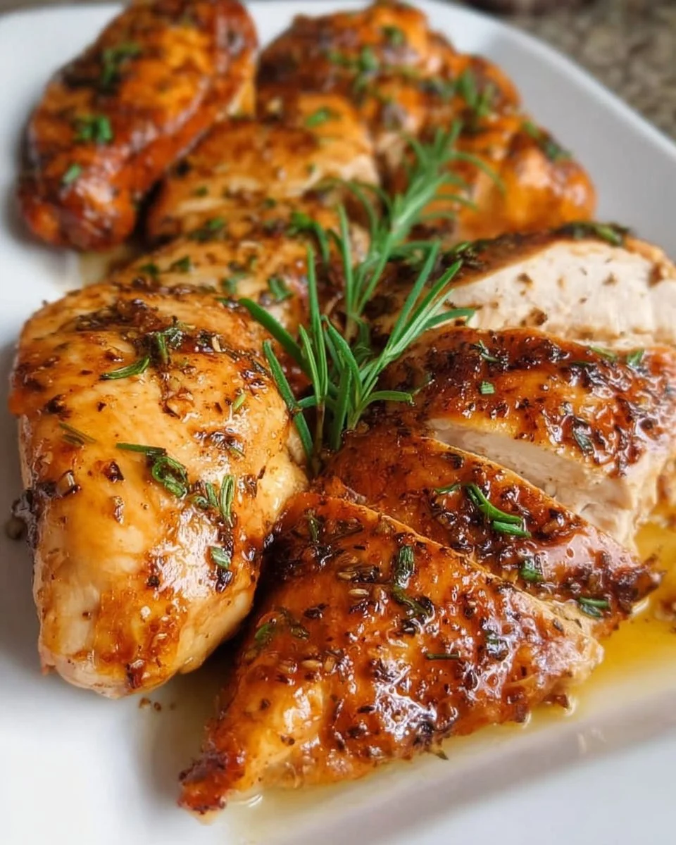 Juicy Oven Baked Chicken