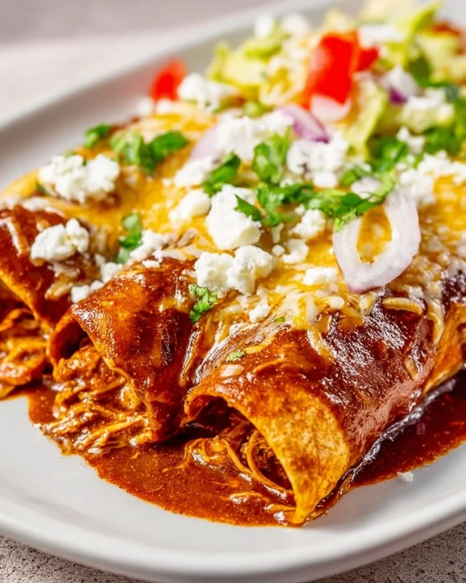 Mexican Mole Enchiladas