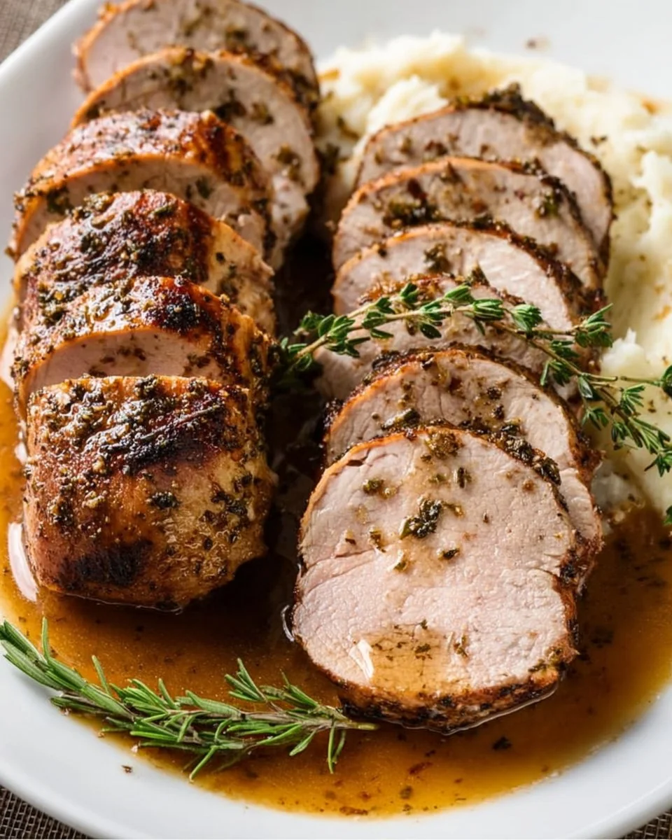 Oven Roasted Pork Tenderloin