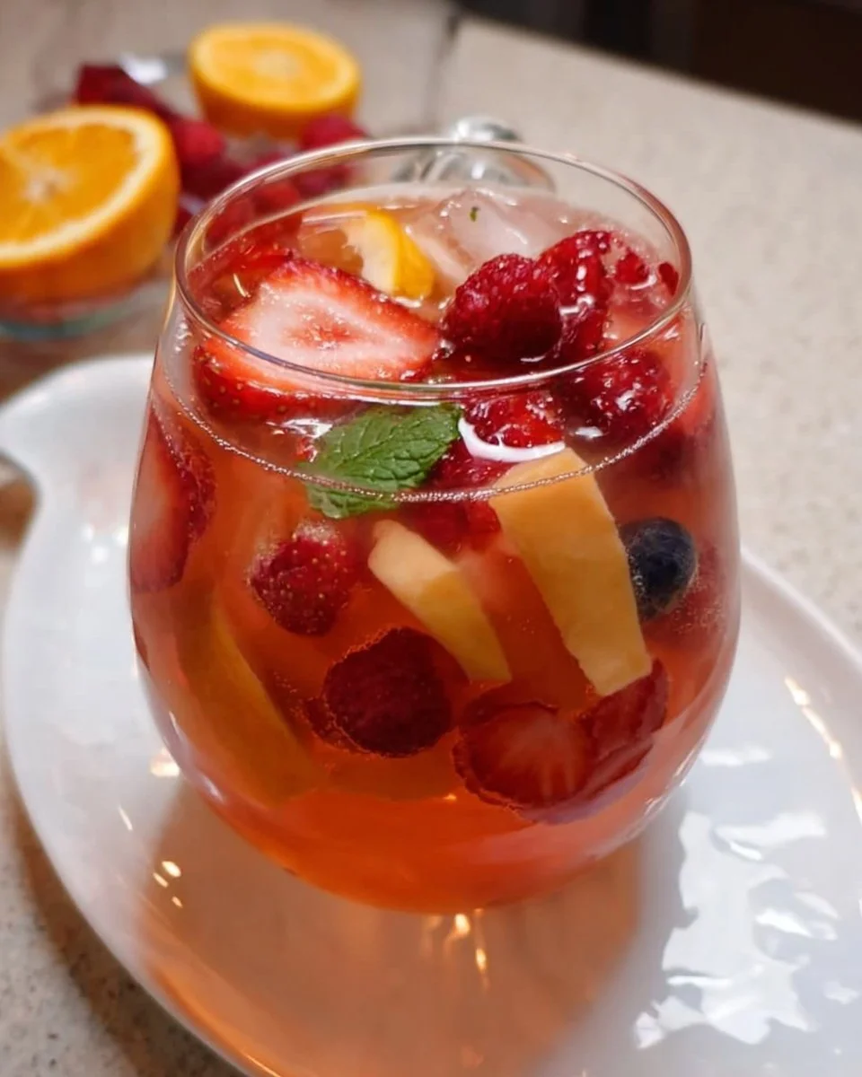 Rose Wine Sangria