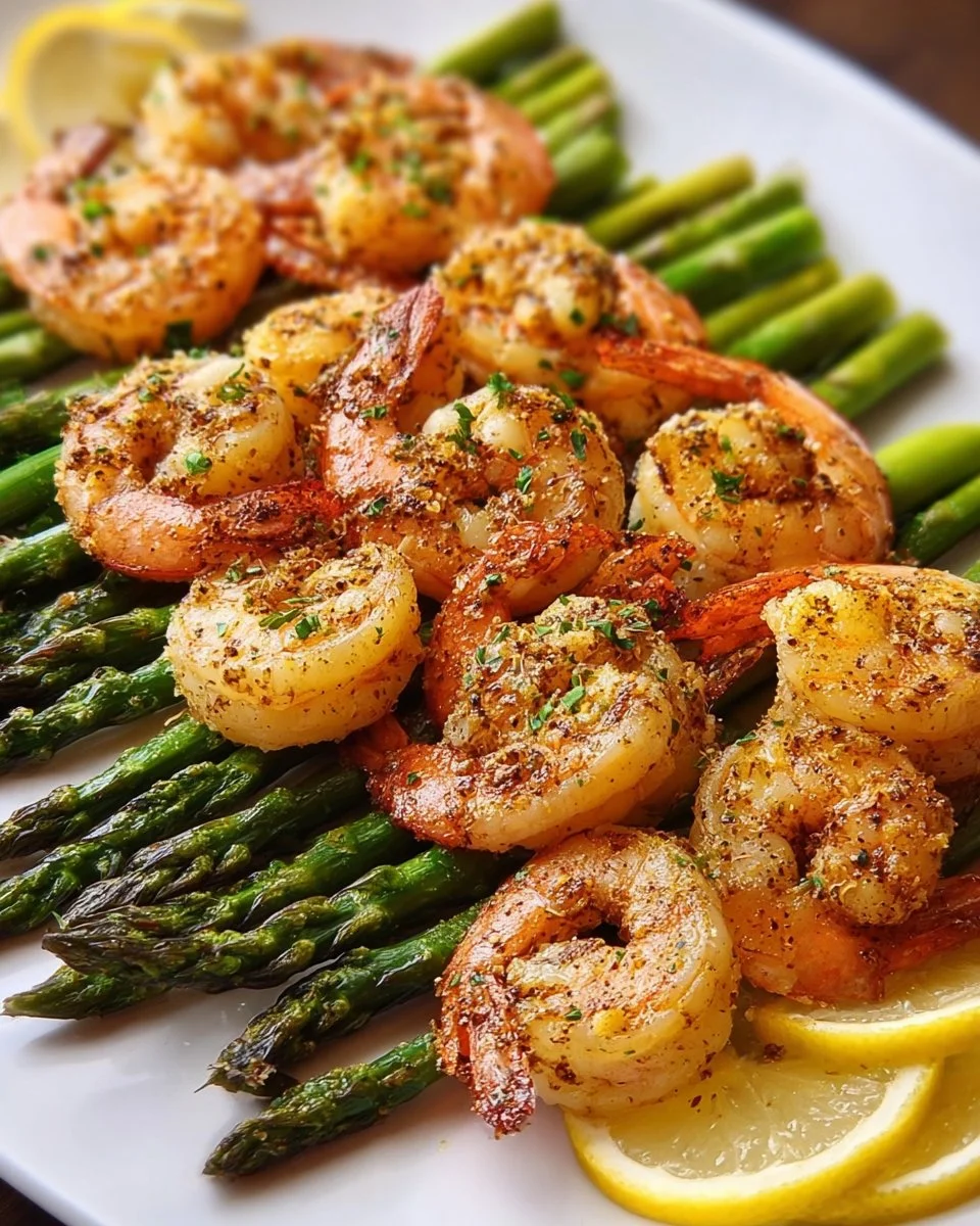 Sheet Pan Shrimp and Asparagus