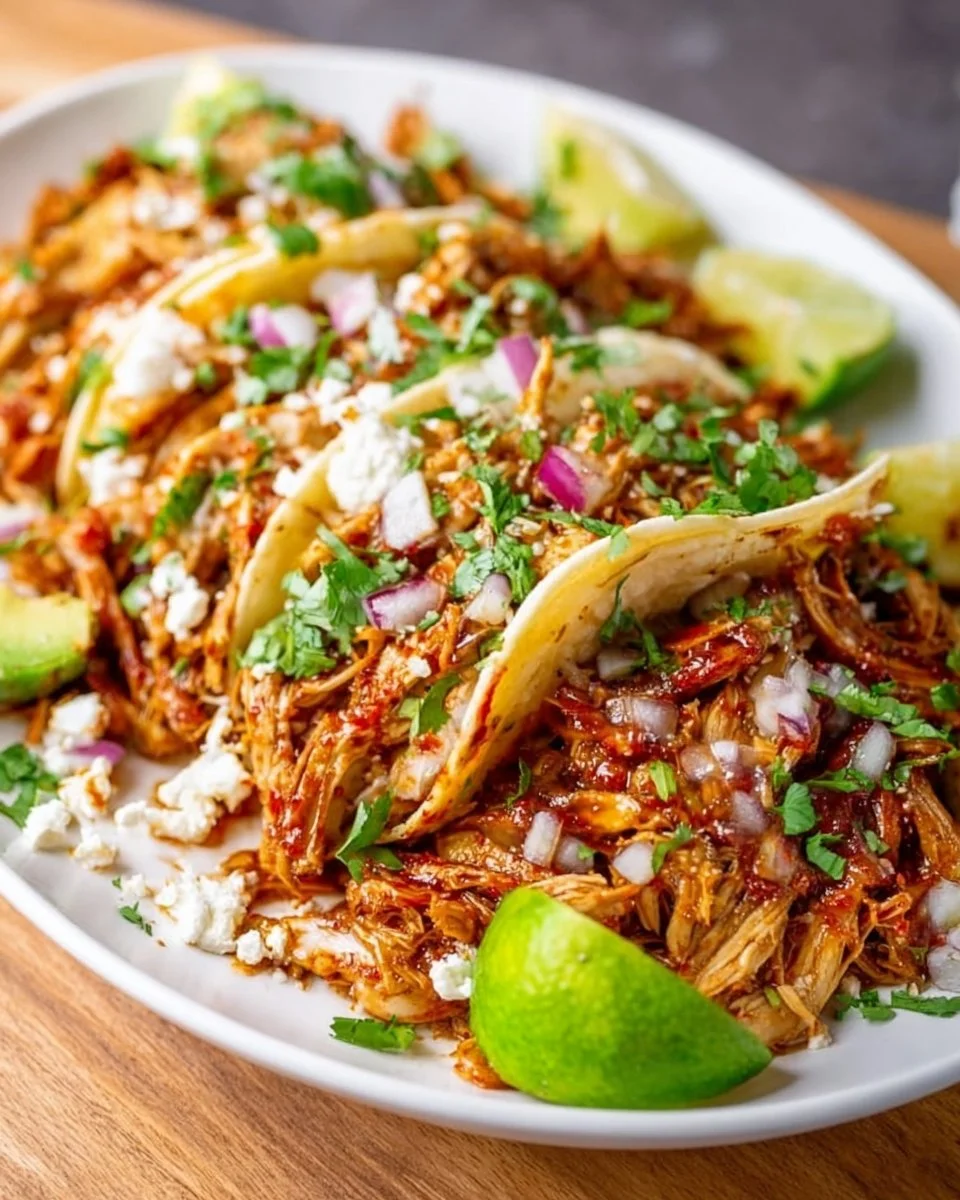 Slow Cooker Chicken Carnitas