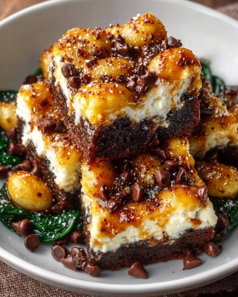Caramel Brownie Cheesecake