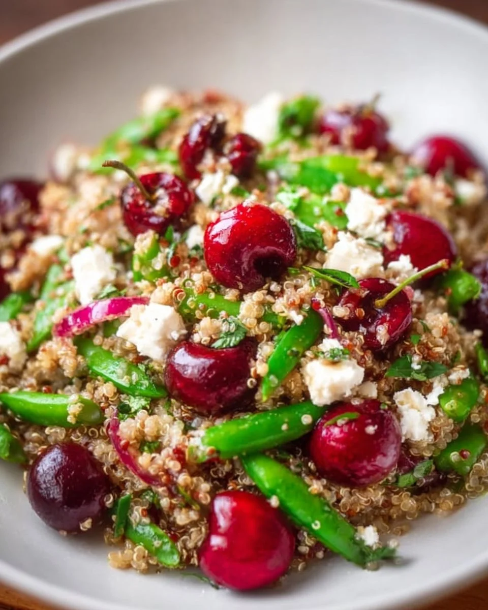 Cherry Quinoa Salad