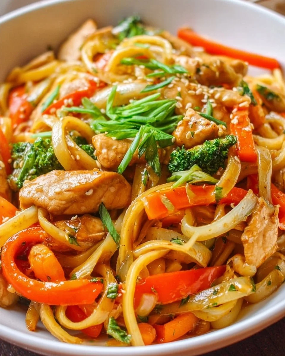 Chicken Noodle Stir Fry