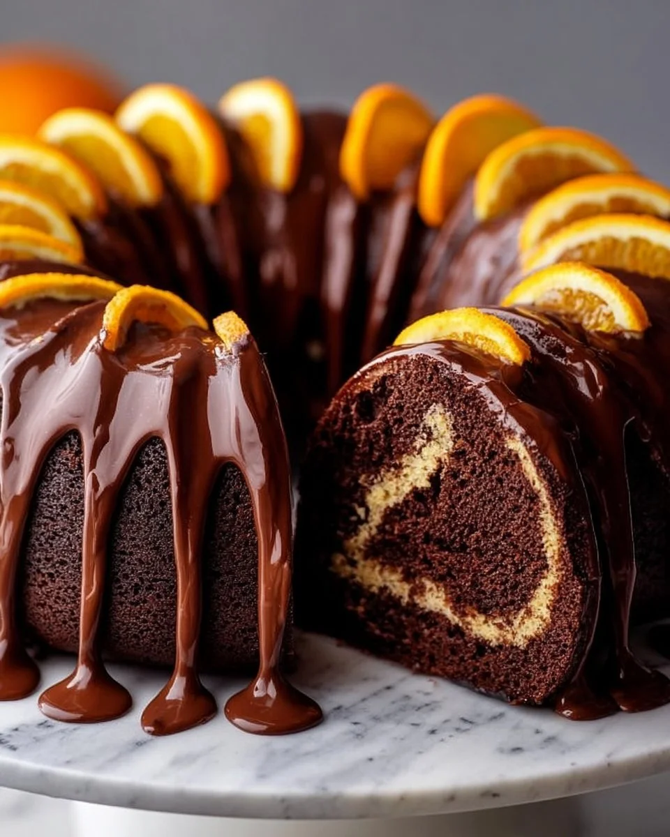 Chocolate Orange Bundt Cake