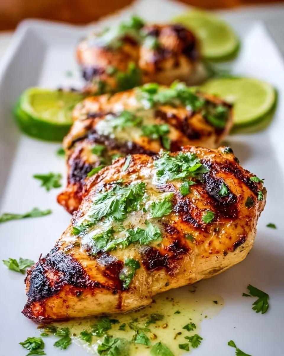 Cilantro Lime Grilled Chicken