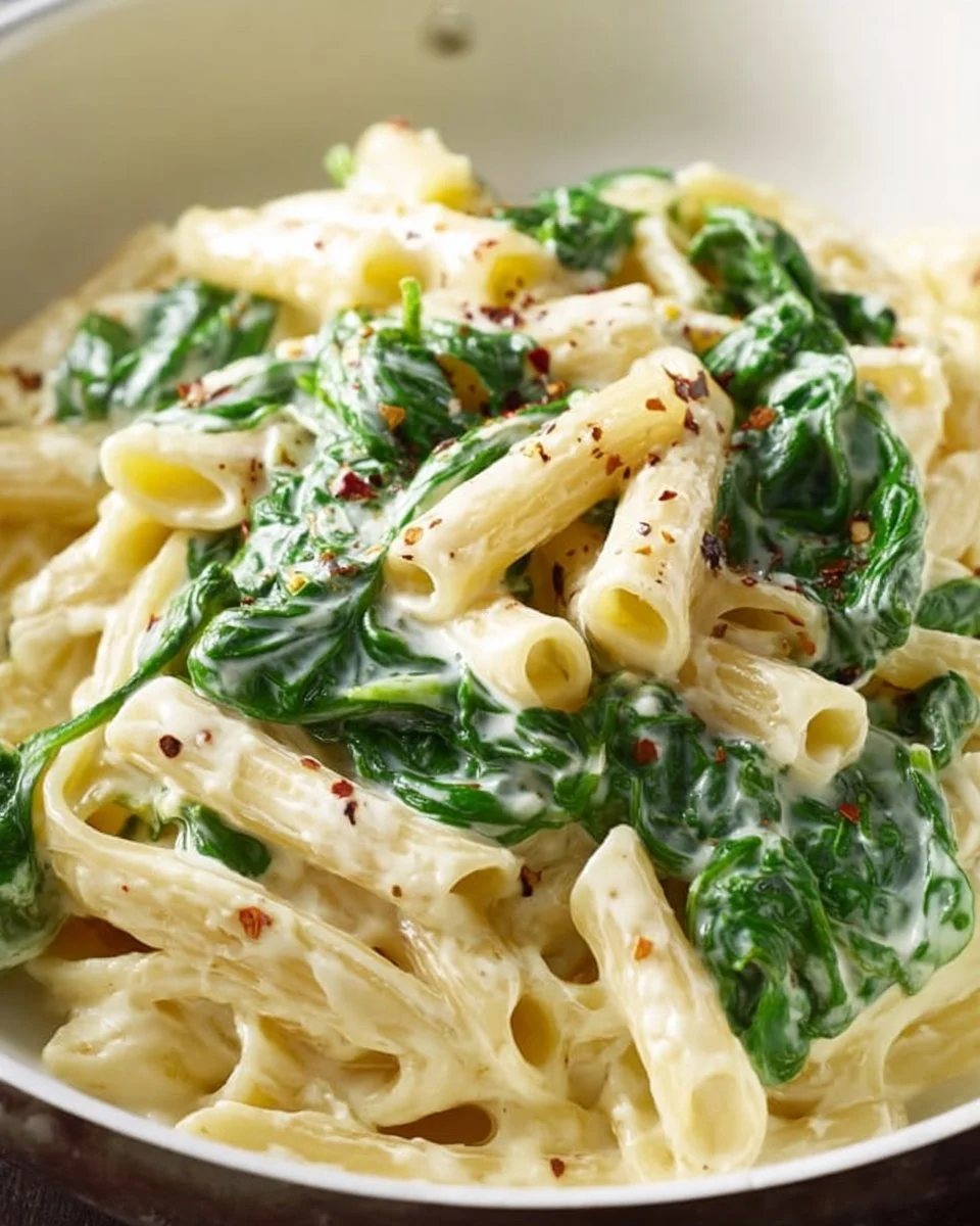 Creamy Spinach Pasta