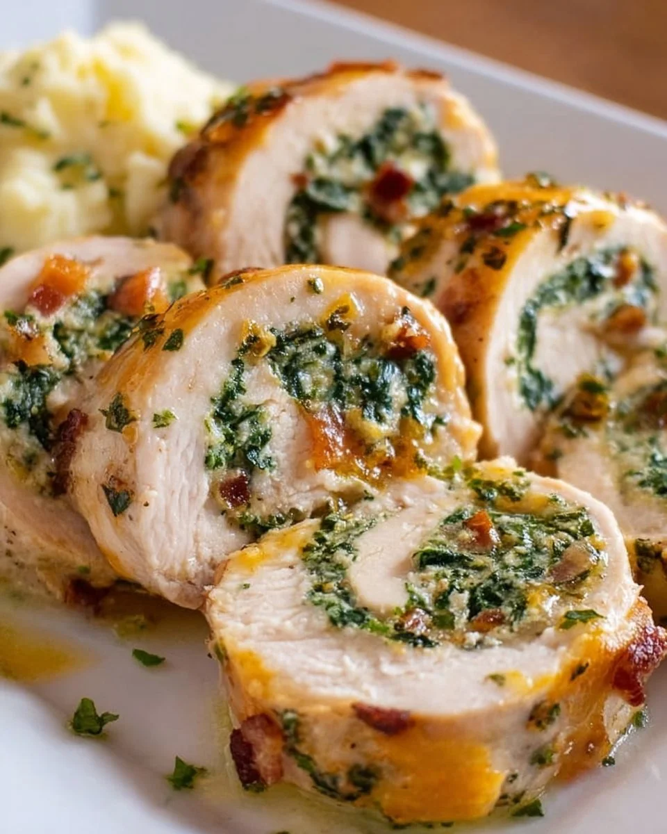 Easy Chicken Roulade