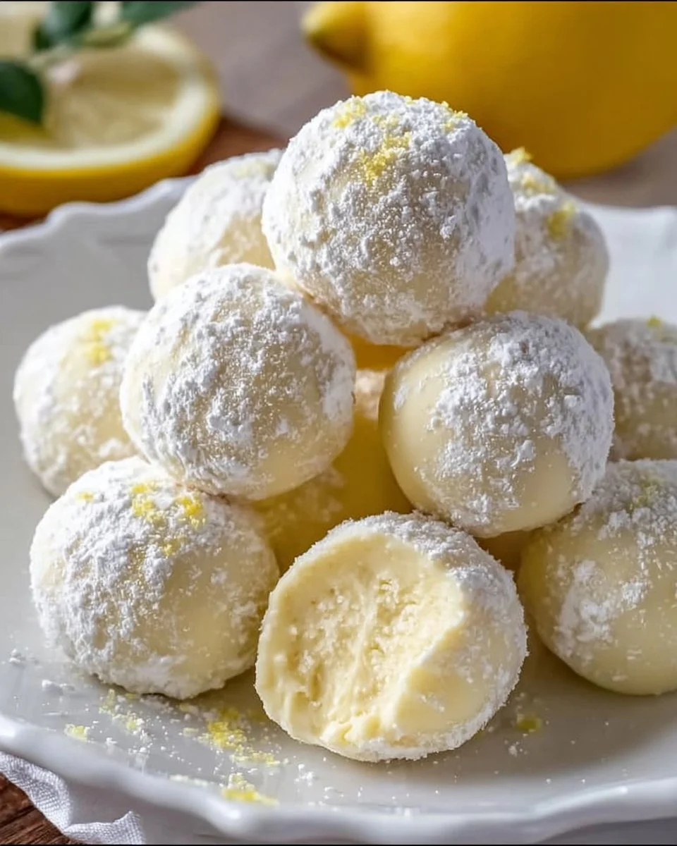 Lemon Truffles