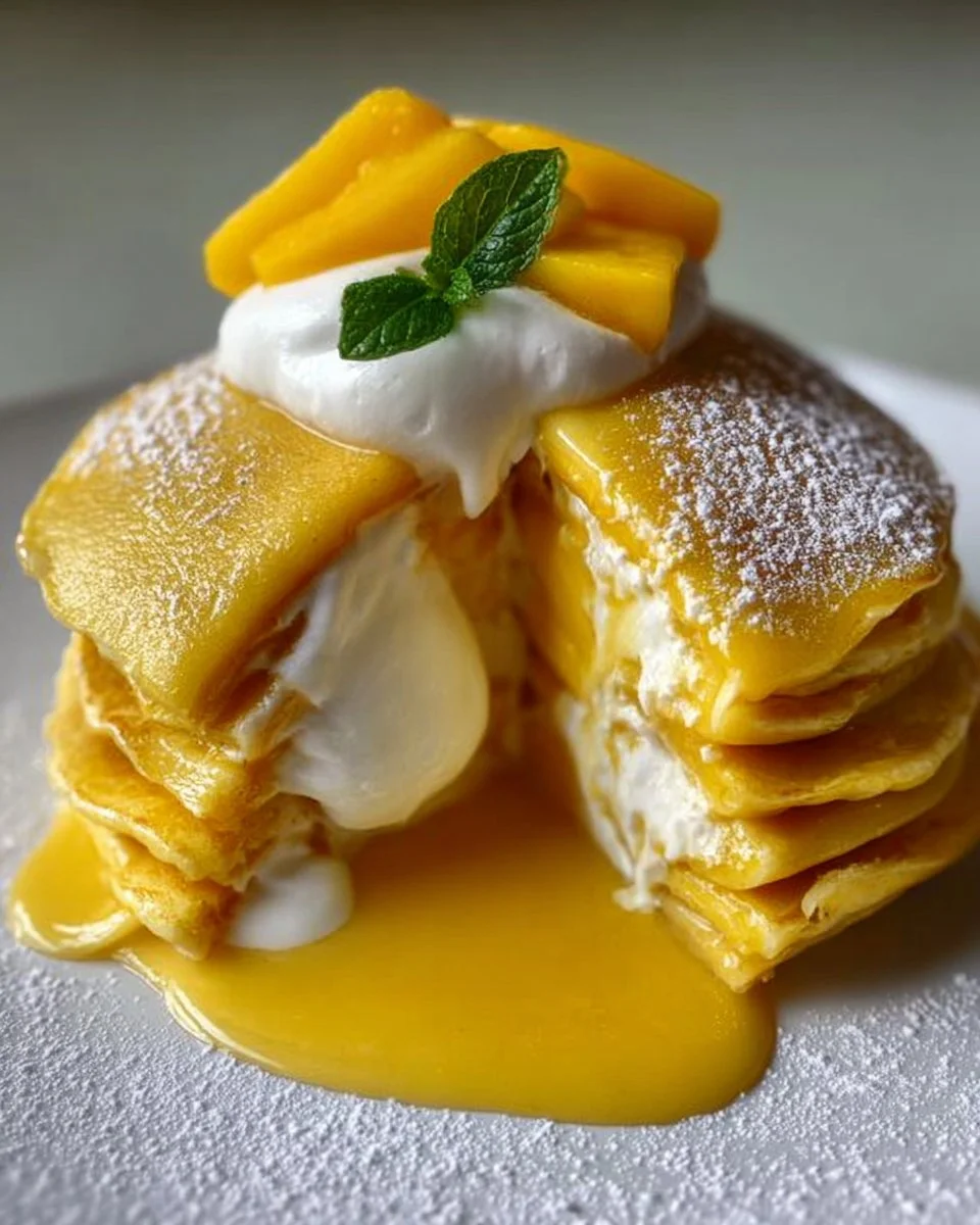 Mango Pancakes