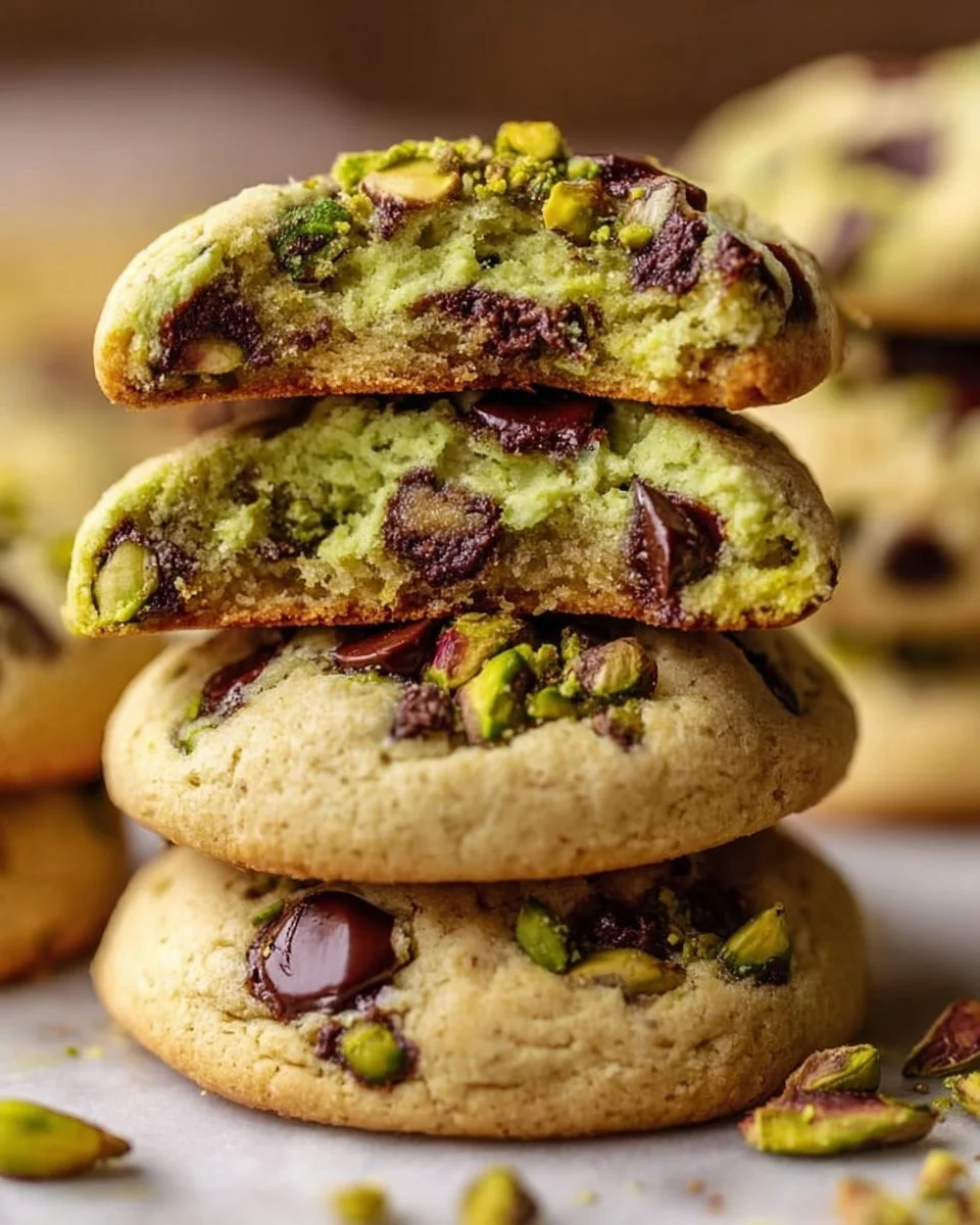 Pistachio Cream Cookies