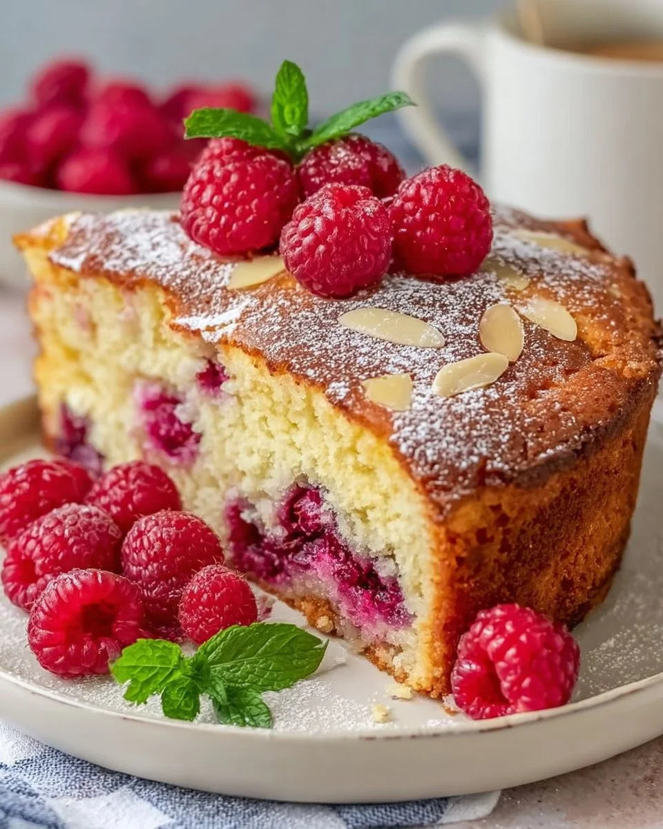 Raspberry Ricotta Cake