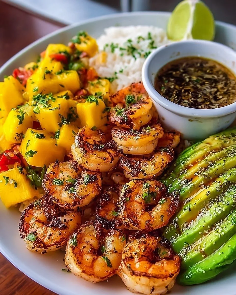 Shrimp and Avocado Bowl